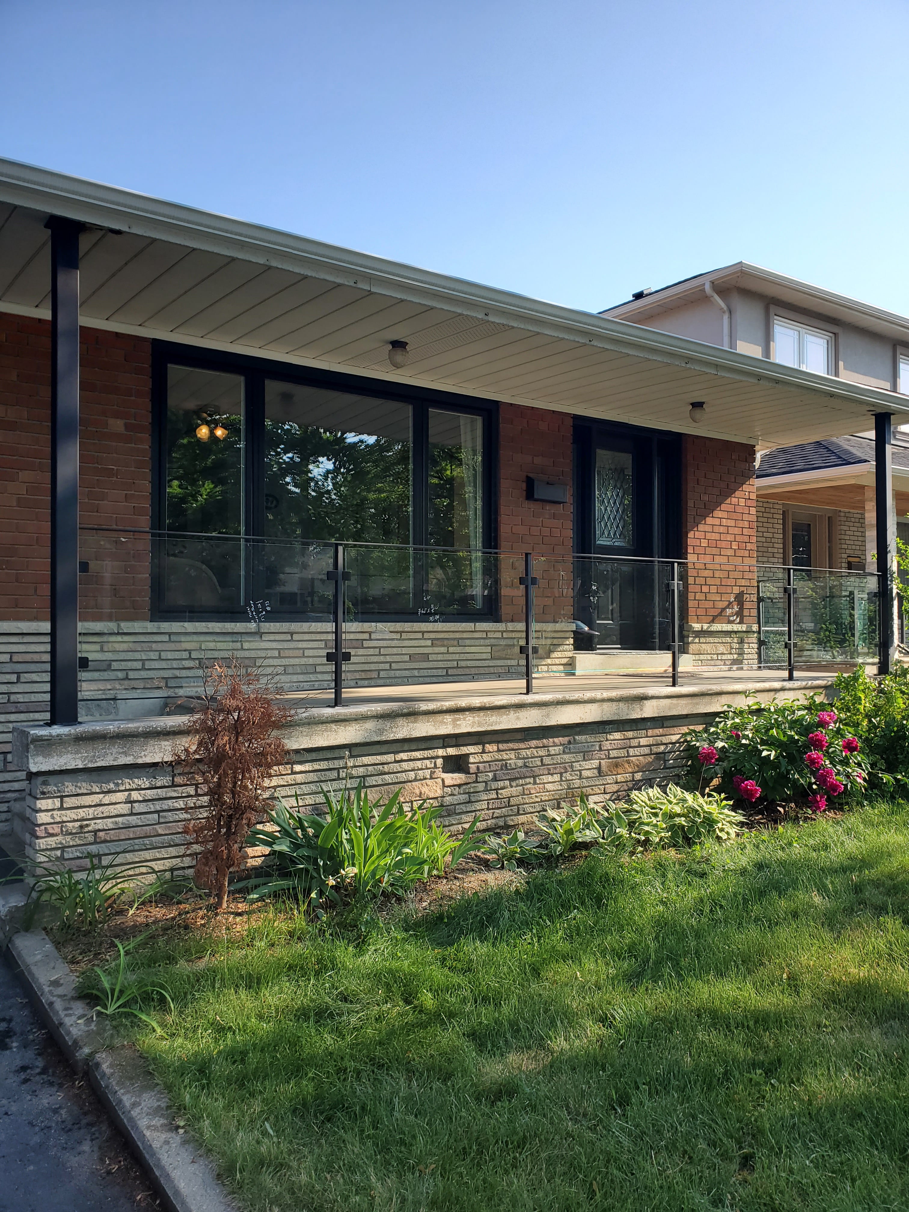 Stair Glass Railings