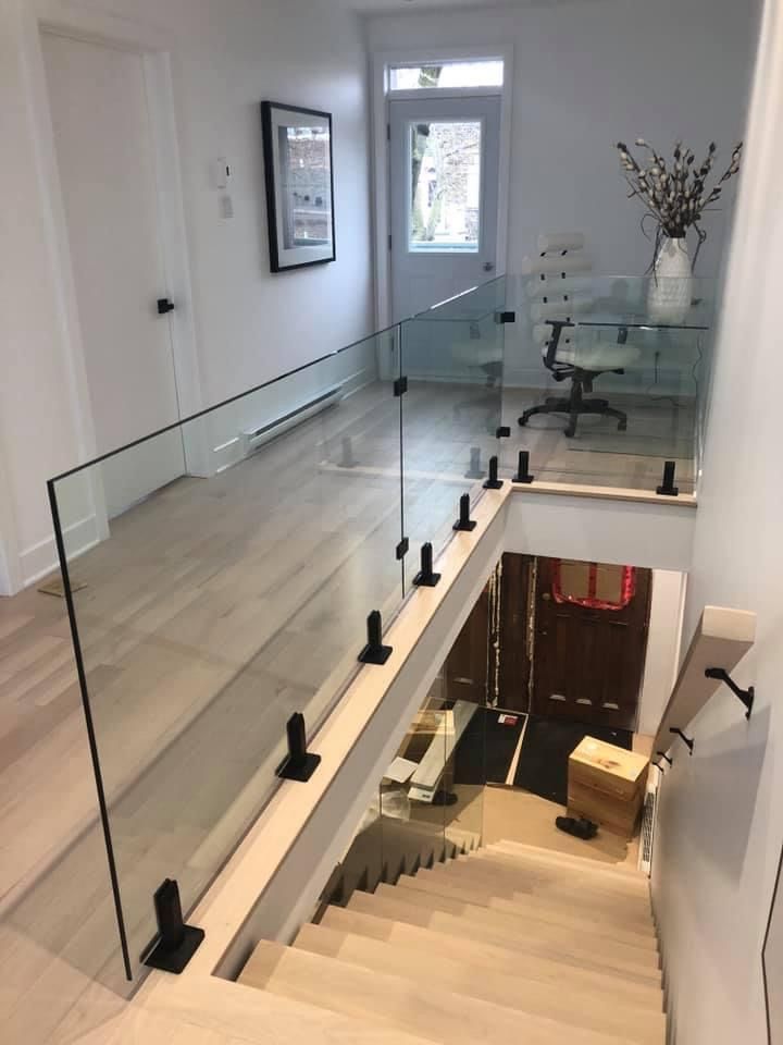 Deck Glass Railings