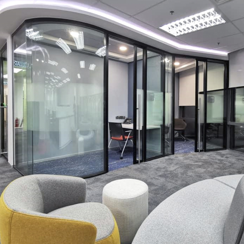 Acoustic Glass Partition